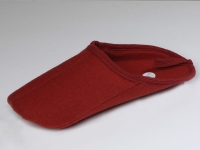 �berpantoffel - gen�ht, rot oder braun