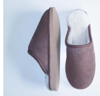 Hausschuh Herren offen