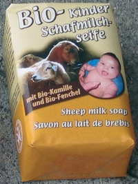 Bio-Schafmilchseife (kbA) fr Kinder