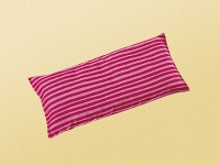 Saling Kirschkernkissen Streifen, pink/rosa, 20 x 10 cm