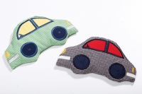 Saling Rapskissen Auto mit Stickerei marine/natur