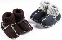 Saling Babyschuhe mit hohem Strickb�ndchen