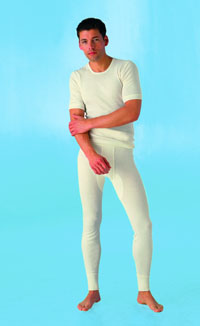 Herrenunterhose lang mit Eingriff und Weichbund  -con-ta-