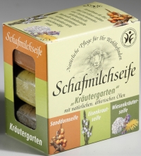 Saling Geschenkpackung Schafmilchseife Krutergarten