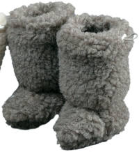 Baby-Stiefelchen mit Gummikordel