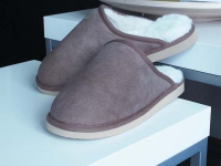 Hausschuh Herren offen