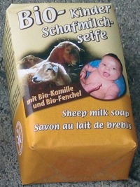 Bio-Schafmilchseife (kbA) für Kinder
