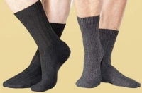 Saling Merino-Schafwoll-Socken mit Kaschmir