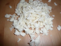 Erzstef Latexflocken eingefüllt in 100% Baumwoll-Inlett